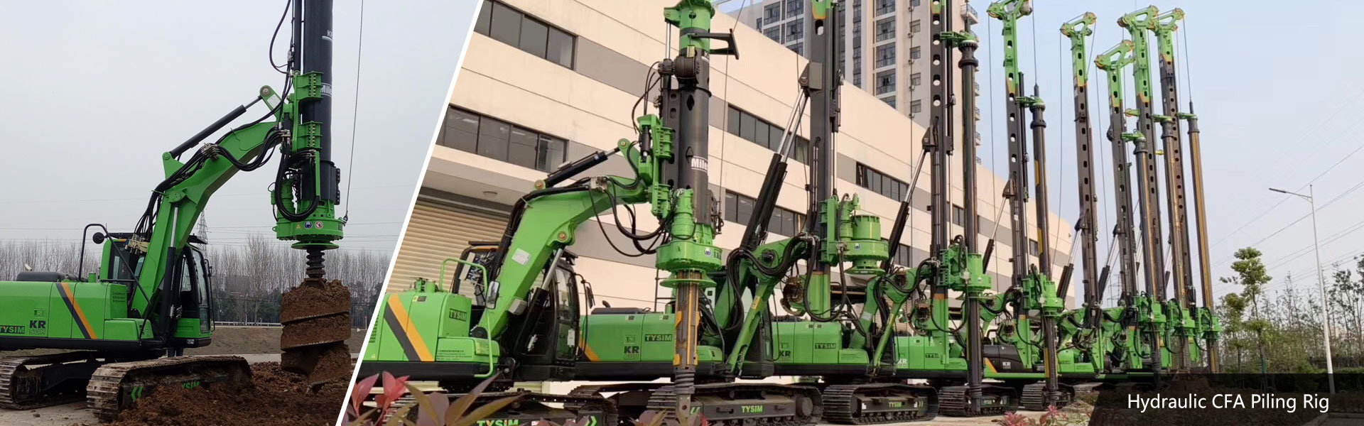 Hydraulic CFA Piling Rig