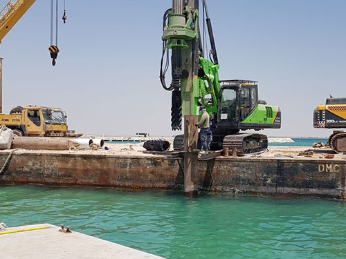 Tysim Piling Equipment Entered European Market