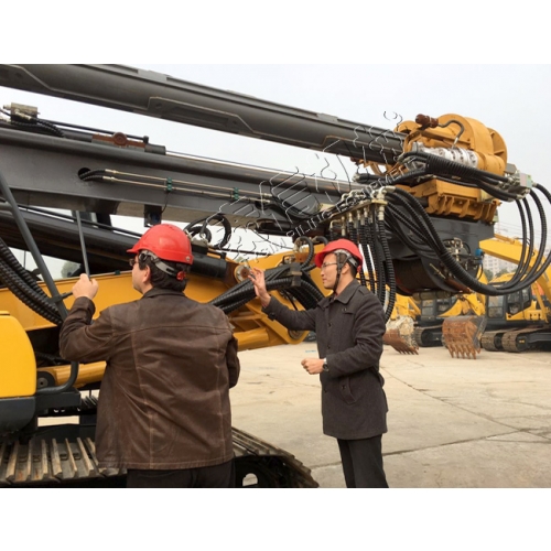 excavator mounted modular drilling rig cases, low headroom drilling rig ...